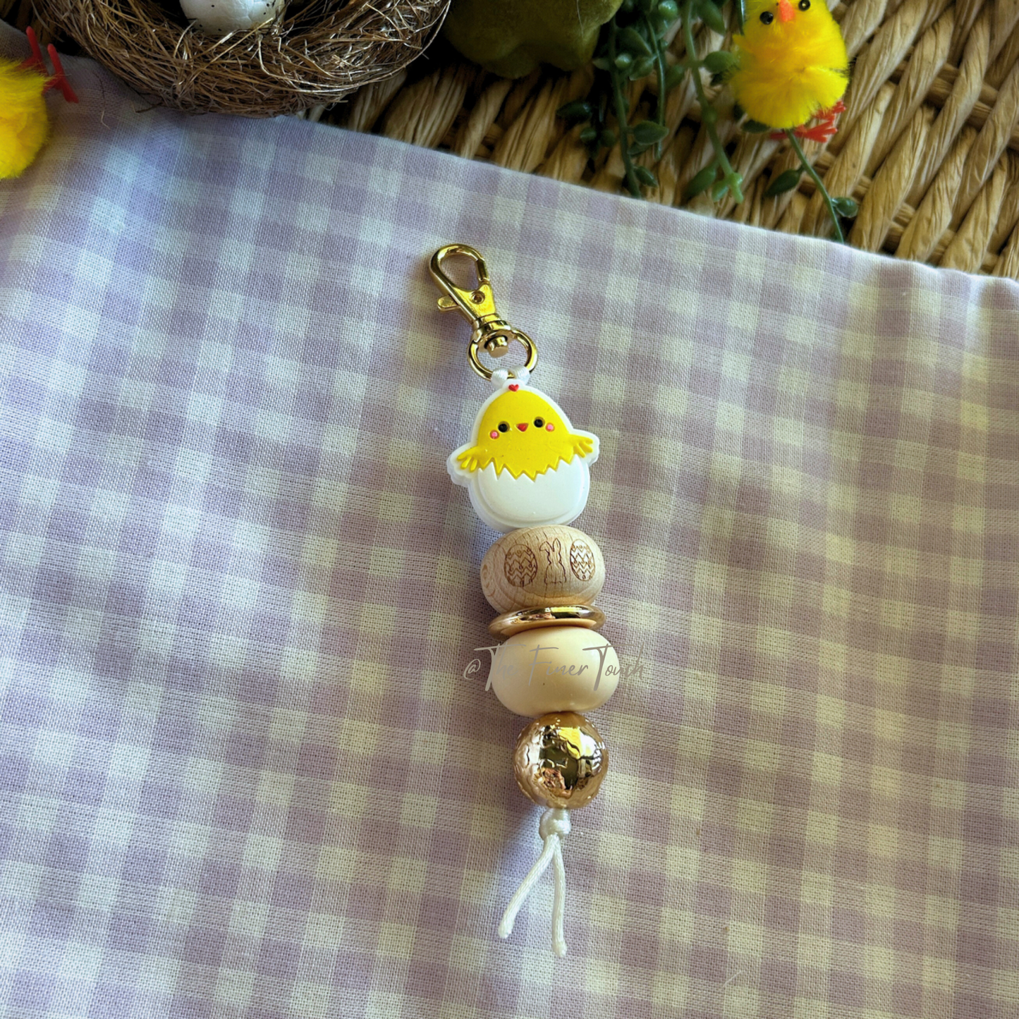 Hatching Chick - Easter Keychain