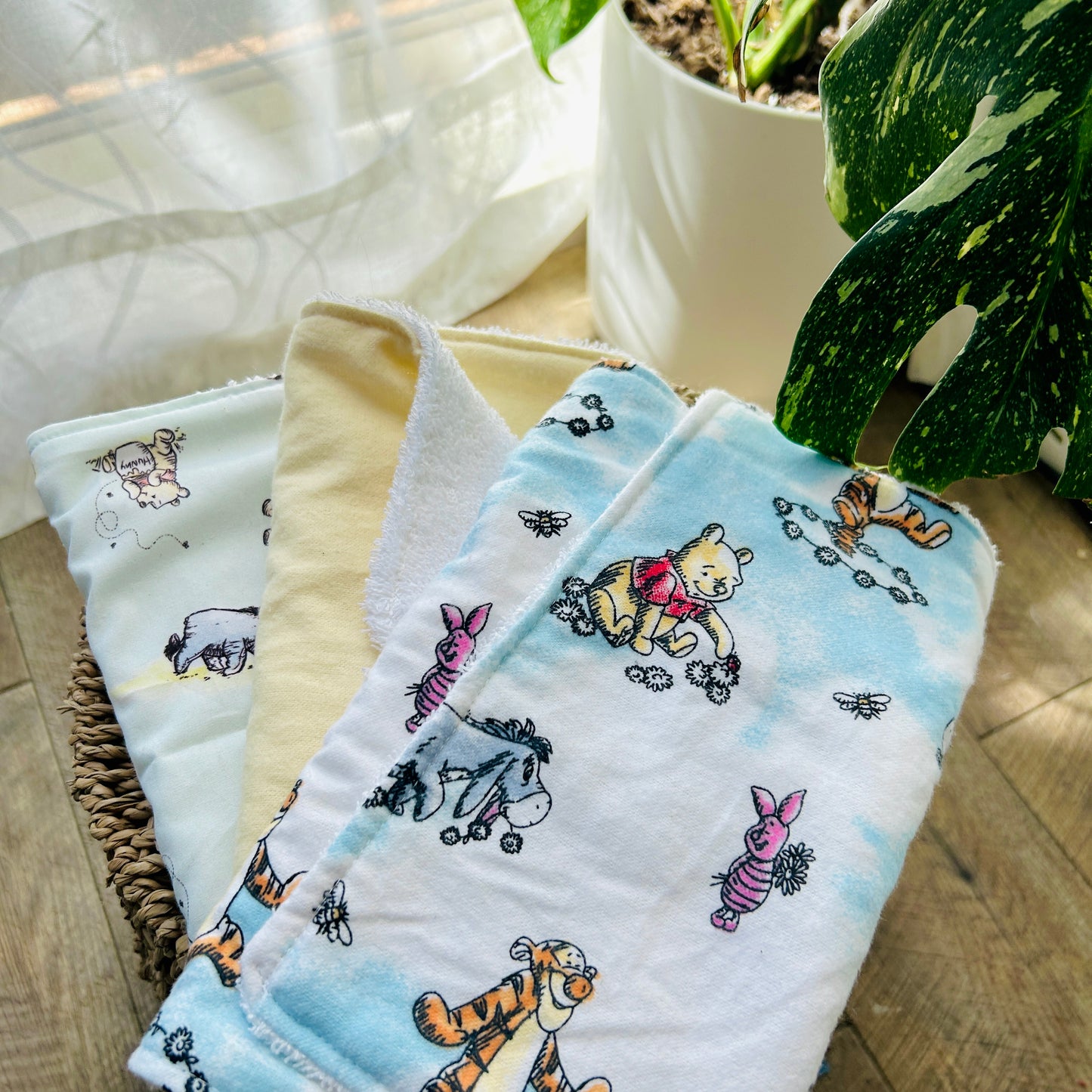 Winnie the Pooh - Burp Cloths set of 3