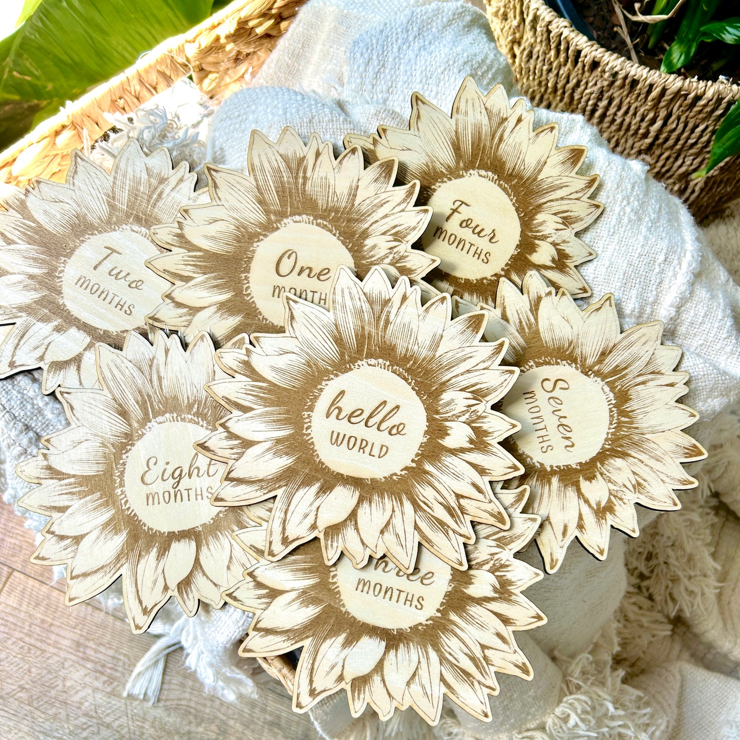 Sunflower - Milestone Set