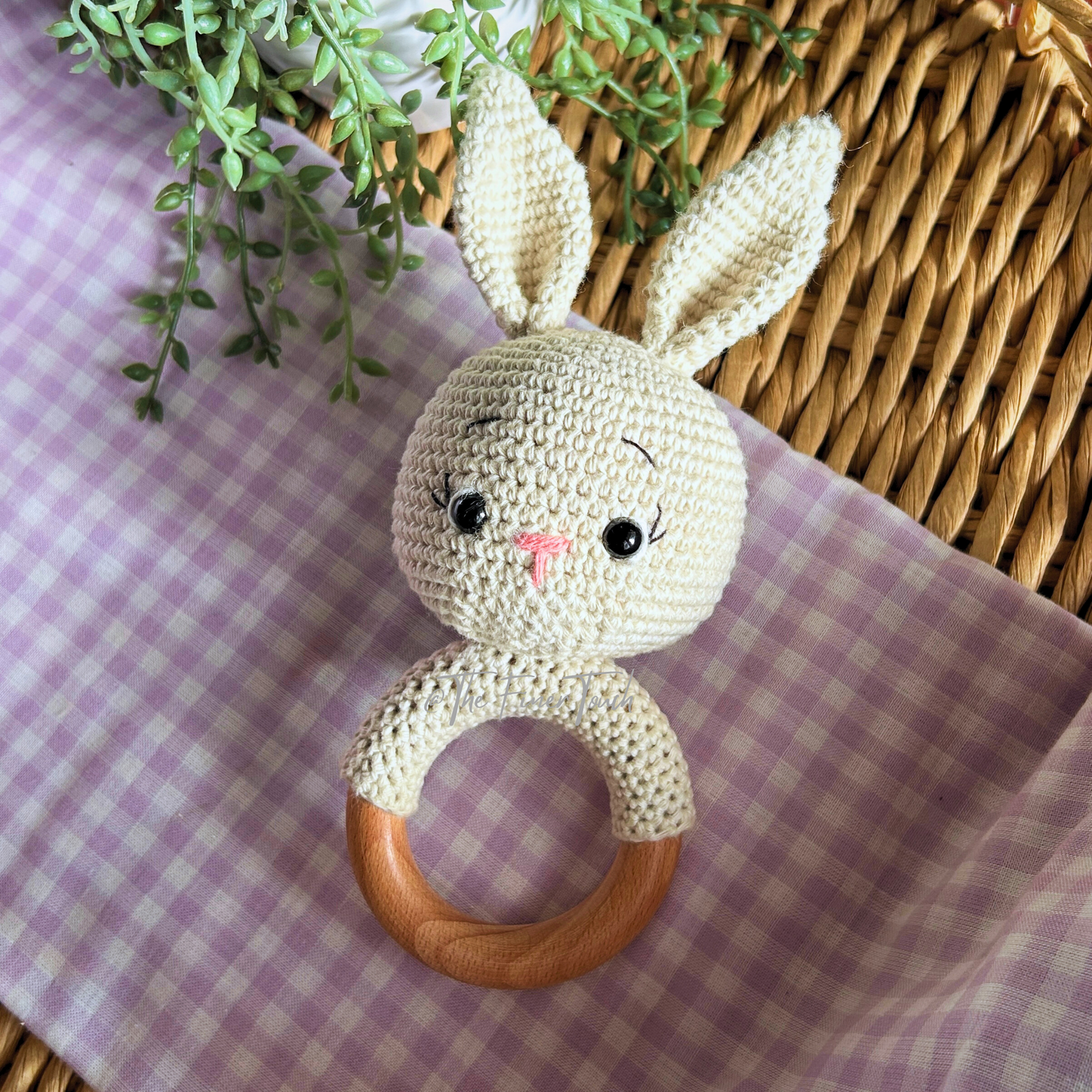 Crochet Bunny Rattle