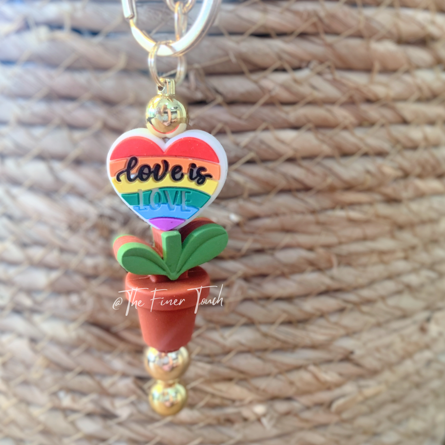 " Love is Love " Pride Key chain