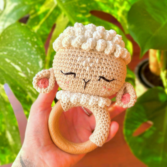 Crochet Sheep Rattle