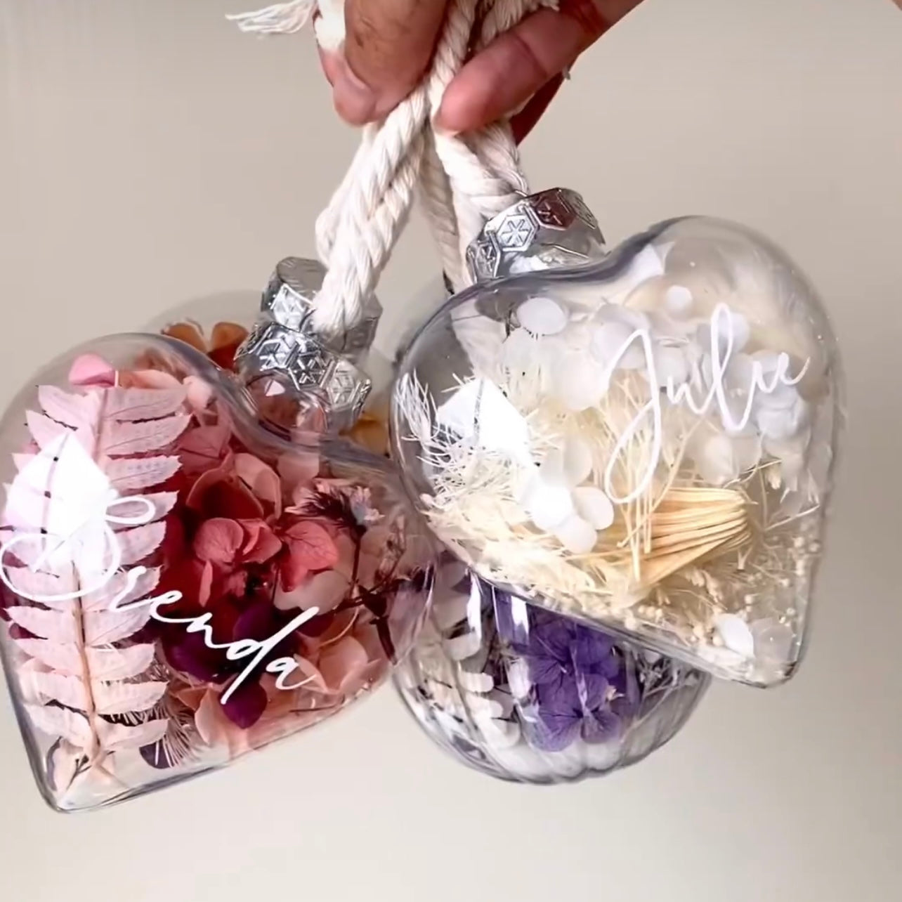 Dried Floral Baubles