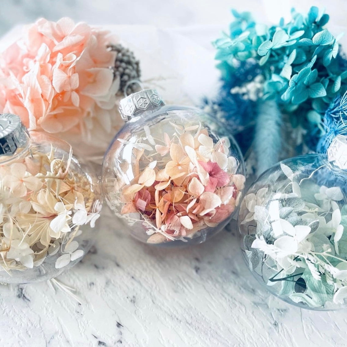 Dried Floral Baubles