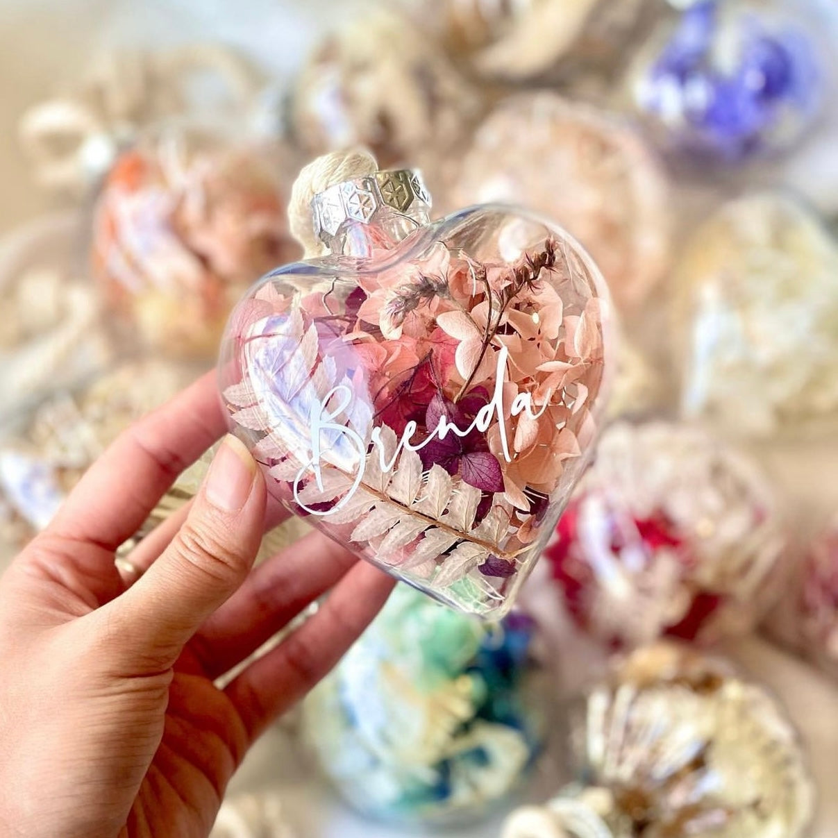 Dried Floral Baubles