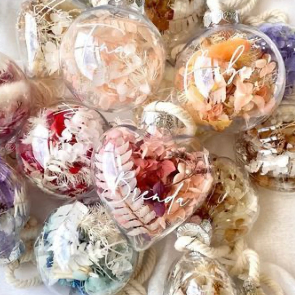 Dried Floral Baubles