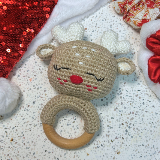 Rudolph - Crochet Rattle