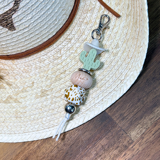 Cactus 'Mum' - Keychain