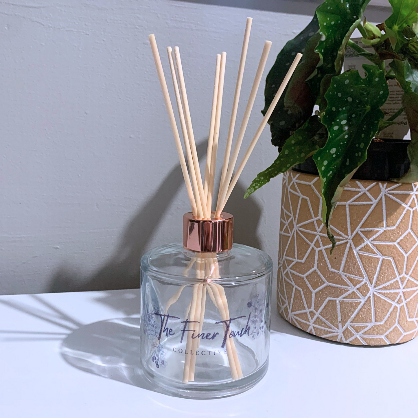 Transparent Glass Reed Diffuser