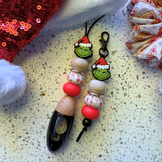 Grinch - Diffuser & Keychain Matching Set