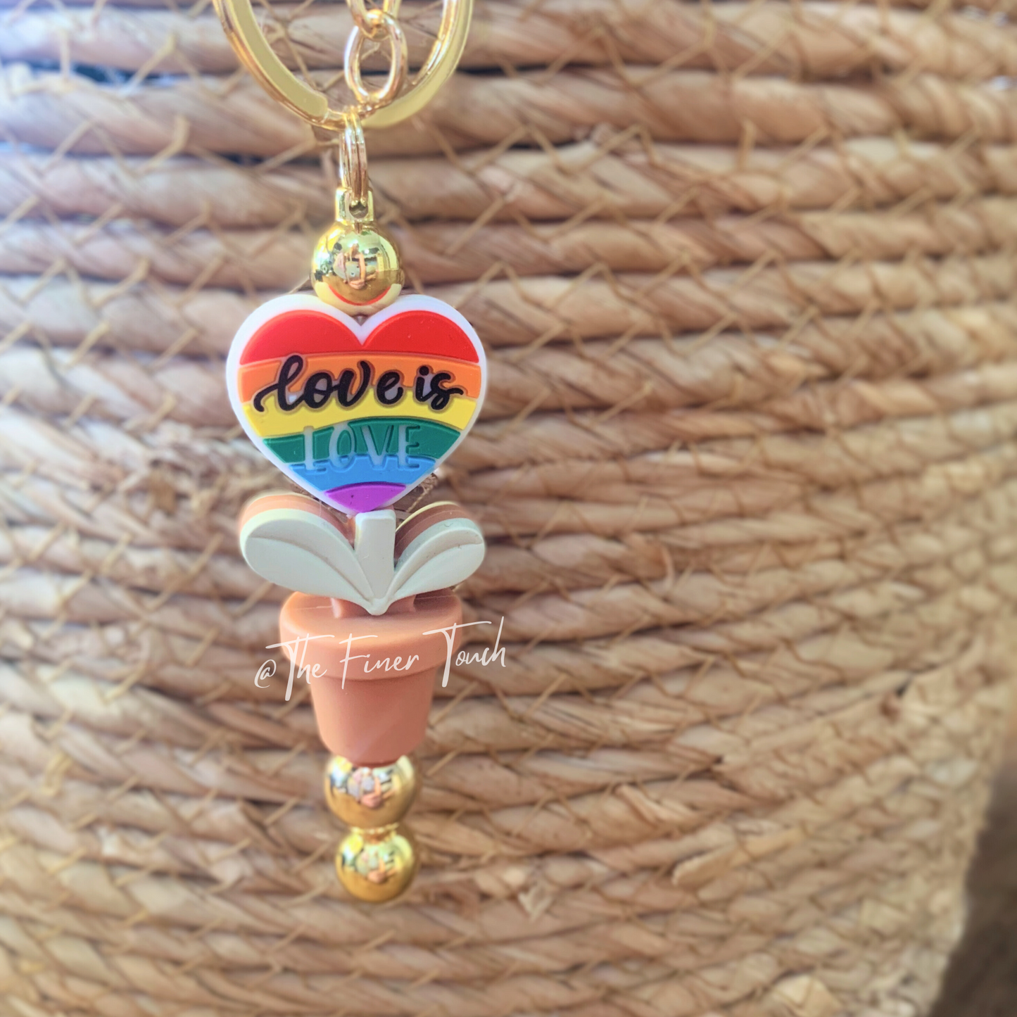 " Love is Love " Pride Key chain