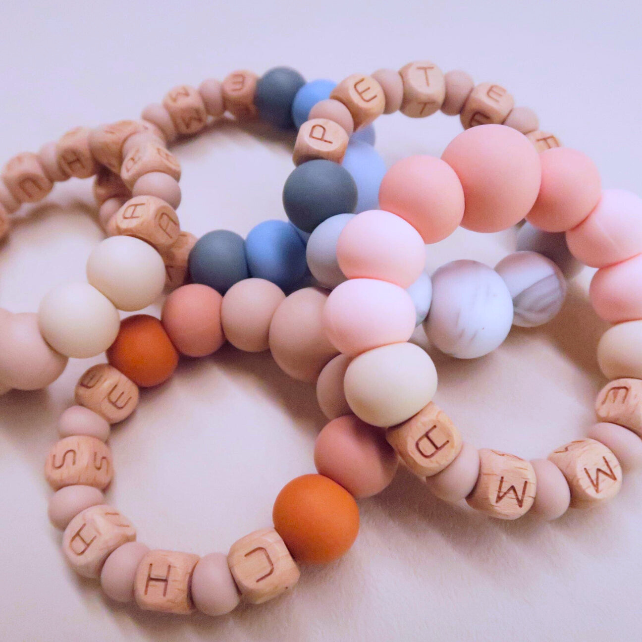 "Remi" - Personalised NAME Teether