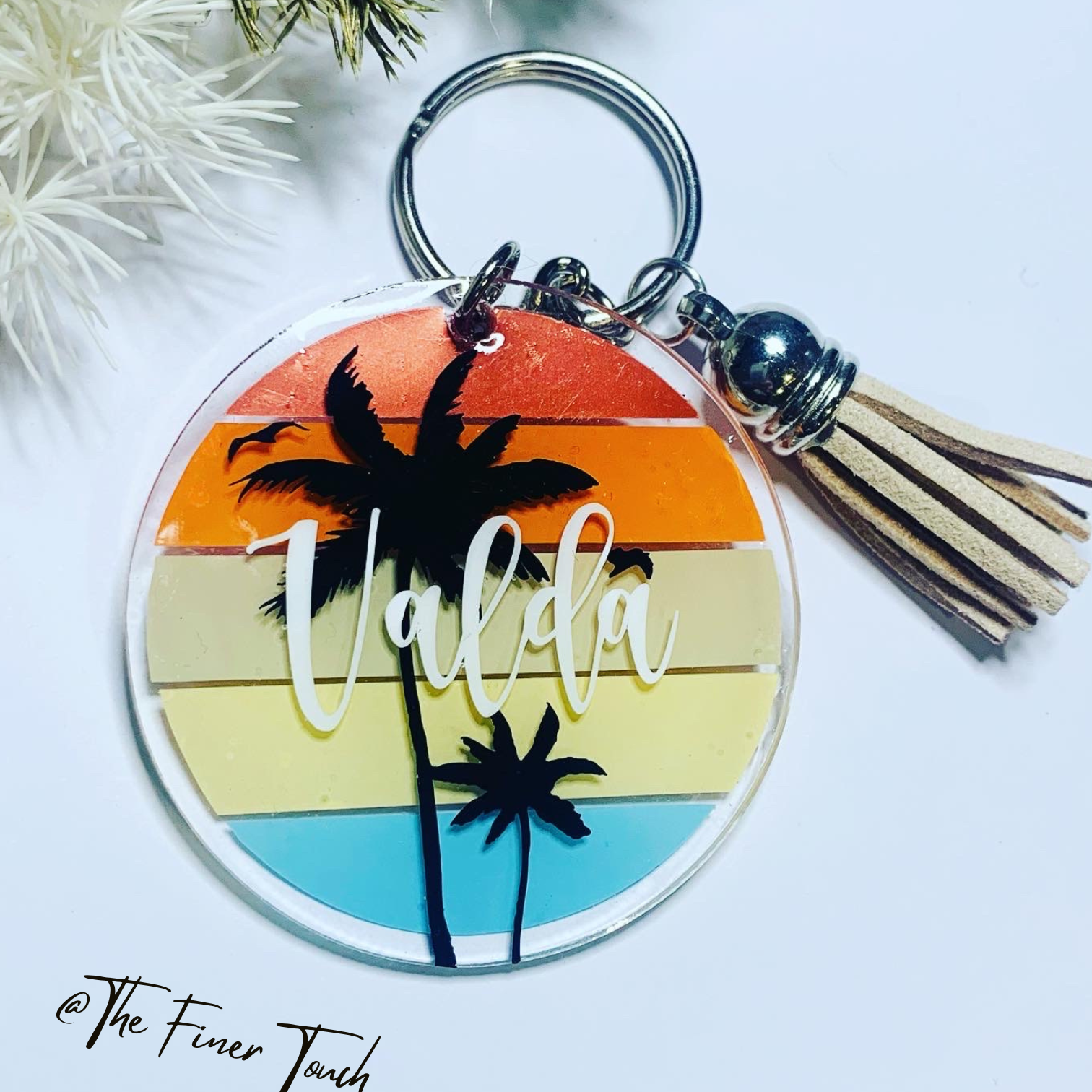 Sunset key chains discount